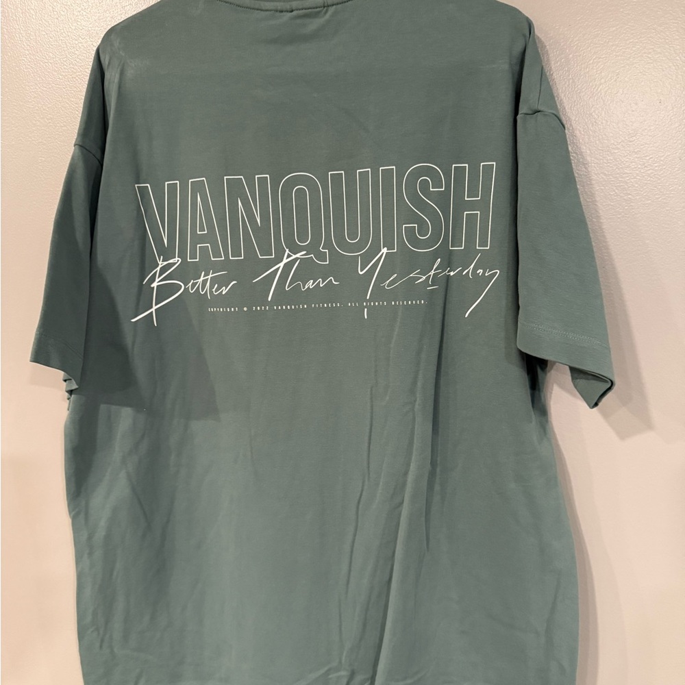 Green Short Sleeve Tees Classic Crew Neck